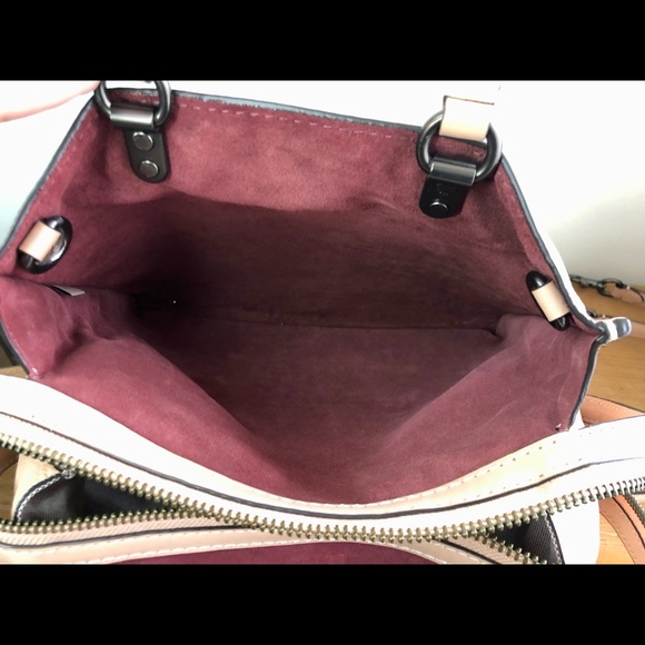 Coach 1941 Rogue 30 Nude Pink with Glitter Novelty Strap - Picture 7 of 12